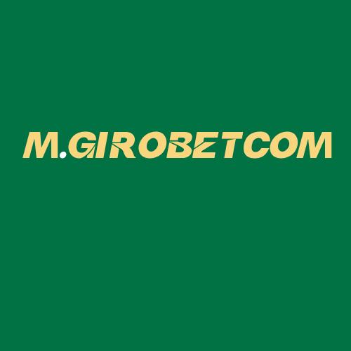 Logo da M.GIROBETCOM